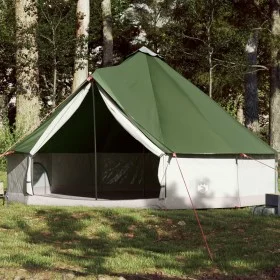 Family tent tipi 12 people waterproof green by vidaXL, tents - Ref: Foro24-94591, Price: 286,02 €, Discount: %