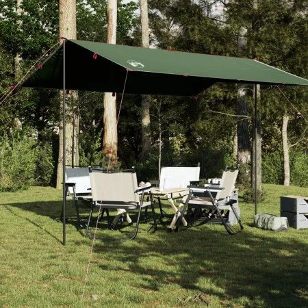 Grüne wasserdichte Campingplane 360x294 cm von vidaXL, Zelte - Ref: Foro24-94655, Preis: 32,56 €, Rabatt: %