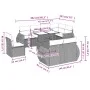 8-piece garden sofa set and black synthetic rattan cushions by vidaXL, Garden sets - Ref: Foro24-3268665, Price: 789,73 €, Di...