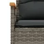 4-piece garden sofa set and gray synthetic rattan cushions by vidaXL, Garden sets - Ref: Foro24-368399, Price: 338,61 €, Disc...