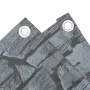 Garden privacy screen PVC gray stone look 400x75 cm by vidaXL, fence panels - Ref: Foro24-4005413, Price: 19,23 €, Discount: %