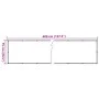 Garden privacy screen PVC gray stone look 400x75 cm by vidaXL, fence panels - Ref: Foro24-4005413, Price: 19,23 €, Discount: %