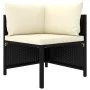 6-piece garden furniture set and black synthetic rattan cushions by vidaXL, Garden sets - Ref: Foro24-3059786, Price: 428,11 ...
