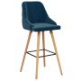 Taburetes de cocina 2 unidades terciopelo azul von vidaXL, Küchenhocker - Ref: Foro24-289463, Preis: 187,55 €, Rabatt: %