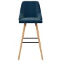 Taburetes de cocina 2 unidades terciopelo azul von vidaXL, Küchenhocker - Ref: Foro24-289463, Preis: 187,55 €, Rabatt: %