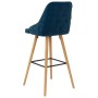 Taburetes de cocina 2 unidades terciopelo azul von vidaXL, Küchenhocker - Ref: Foro24-289463, Preis: 187,55 €, Rabatt: %