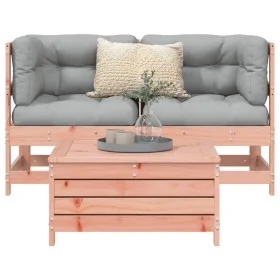 Gartensofa-Set 3-teilig aus massivem Douglasienholz von vidaXL, Gartensets - Ref: Foro24-3250754, Preis: 198,97 €, Rabatt: %