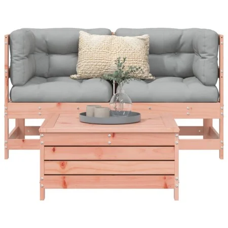 Garden sofa set 3 pieces solid Douglas fir wood by vidaXL, Garden sets - Ref: Foro24-3250754, Price: 198,97 €, Discount: %