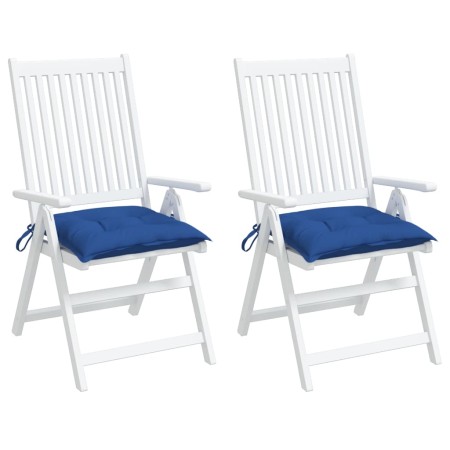 Gartenpalettenkissen 2 Stück blauer Oxford-Stoff 50x50x7 cm von vidaXL, Kissen für Stühle und Sofas - Ref: Foro24-361537, Pre...