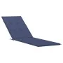 Navy blue Oxford fabric lounger cushion by vidaXL, Cushions for chairs and sofas - Ref: Foro24-378728, Price: 35,73 €, Discou...