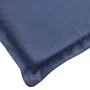 Navy blue Oxford fabric lounger cushion by vidaXL, Cushions for chairs and sofas - Ref: Foro24-378728, Price: 35,73 €, Discou...