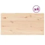 Rectangular table top 4 pcs pine wood 90x45x1.7 cm by vidaXL, Table tops - Ref: Foro24-847421, Price: 74,92 €, Discount: %