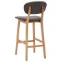 Kitchen stools 2 units light gray fabric by vidaXL, Kitchen stools - Ref: Foro24-289367, Price: 153,83 €, Discount: %