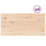 Rechteckige Tischplatte 4 Stück Kiefernholz 90x45x2,5 cm von vidaXL, Tischplatten - Ref: Foro24-847435, Preis: 103,58 €, Raba...