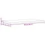 Rectangular table top 4 pcs pine wood 90x45x2.5 cm by vidaXL, Table tops - Ref: Foro24-847435, Price: 101,99 €, Discount: %