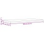 Rectangular table top 2 pcs pine wood 80x40x2.5 cm by vidaXL, Table tops - Ref: Foro24-847428, Price: 49,08 €, Discount: %