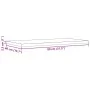 Rectangular table top 2 pcs pine wood 80x40x2.5 cm by vidaXL, Table tops - Ref: Foro24-847428, Price: 48,46 €, Discount: %