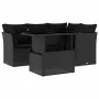 5-piece garden furniture set and black synthetic rattan cushions by vidaXL, Garden sets - Ref: Foro24-3266555, Price: 387,07 ...