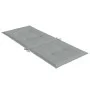 Kissen für Hochlehner, 4 Stück, hellgrau melierter Stoff von vidaXL, Kissen für Stühle und Sofas - Ref: Foro24-4002413, Preis...