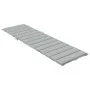 Kissen für Liege, hellgrauer Melange-Stoff, 200 x 60 x 4 cm von vidaXL, Kissen für Stühle und Sofas - Ref: Foro24-4002509, Pr...