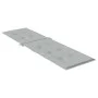 Kissen für Liege hellgrau meliert Stoff (75+105)x50x3 cm von vidaXL, Kissen für Stühle und Sofas - Ref: Foro24-4002487, Preis...