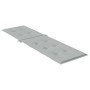 Kissen für Liege hellgrau meliert Stoff (75+105)x50x3 cm von vidaXL, Kissen für Stühle und Sofas - Ref: Foro24-4002487, Preis...