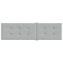 Kissen für Liege hellgrau meliert Stoff (75+105)x50x3 cm von vidaXL, Kissen für Stühle und Sofas - Ref: Foro24-4002487, Preis...
