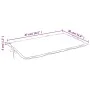 Cojín para tumbona tela beige melange 186x58x3 cm de vidaXL, Cojines para sillas y sofás - Ref: Foro24-4002479, Precio: 46,45...