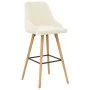 Kitchen stools 2 units cream velvet by vidaXL, Kitchen stools - Ref: Foro24-289556, Price: 191,00 €, Discount: %