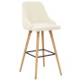 Küchenhocker 2 Einheiten cremefarbener Samt von vidaXL, Küchenhocker - Ref: Foro24-289556, Preis: 191,00 €, Rabatt: %