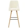 Küchenhocker 2 Einheiten cremefarbener Samt von vidaXL, Küchenhocker - Ref: Foro24-289556, Preis: 191,00 €, Rabatt: %