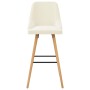 Küchenhocker 2 Einheiten cremefarbener Samt von vidaXL, Küchenhocker - Ref: Foro24-289556, Preis: 191,00 €, Rabatt: %