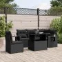 6-piece garden sofa set and black synthetic rattan cushions by vidaXL, Garden sets - Ref: Foro24-3267905, Price: 461,83 €, Di...