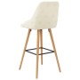 Küchenhocker 2 Einheiten cremefarbener Samt von vidaXL, Küchenhocker - Ref: Foro24-289556, Preis: 191,00 €, Rabatt: %