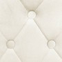 Taburetes de cocina 2 unidades terciopelo crema de vidaXL, Taburetes de cocina - Ref: Foro24-289556, Precio: 190,89 €, Descue...