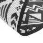 Black PP outdoor rug Ø200 cm by vidaXL, Outdoor protectors - Ref: Foro24-368536, Price: 42,92 €, Discount: %