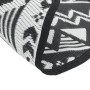 Black PP outdoor rug Ø200 cm by vidaXL, Outdoor protectors - Ref: Foro24-368536, Price: 46,26 €, Discount: %