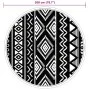 Black PP outdoor rug Ø200 cm by vidaXL, Outdoor protectors - Ref: Foro24-368536, Price: 42,92 €, Discount: %