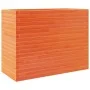 Solid wax brown pine wood planter 90x40x68.5 cm by vidaXL, Pots and planters - Ref: Foro24-3282491, Price: 216,98 €, Discount: %