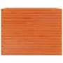 Jardinera madera maciza de pino marrón cera 90x40x68,5 cm de vidaXL, Maceteros y jardineras - Ref: Foro24-3282491, Precio: 21...