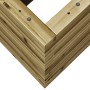 Impregnated pine wood planter 90x40x68.5 cm by vidaXL, Pots and planters - Ref: Foro24-3282493, Price: 197,06 €, Discount: %