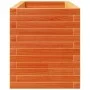 Jardinera madera maciza de pino marrón cera 90x40x49,5 cm de vidaXL, Maceteros y jardineras - Ref: Foro24-3282556, Precio: 17...