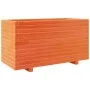 Jardinera madera maciza de pino marrón cera 90x40x49,5 cm de vidaXL, Maceteros y jardineras - Ref: Foro24-3282556, Precio: 17...