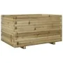 Pflanzgefäß aus imprägniertem Kiefernholz, 90 x 60 x 49,5 cm von vidaXL, Töpfe und Pflanzgefäße - Ref: Foro24-3282568, Preis:...