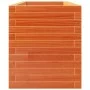 Pflanzgefäß aus massivem, wachsbraunem Kiefernholz, 110 x 40 x 49,5 cm von vidaXL, Töpfe und Pflanzgefäße - Ref: Foro24-32825...