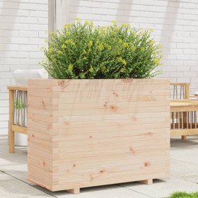 Pflanzgefäß aus massivem Kiefernholz, 90 x 40 x 72,5 cm von vidaXL, Töpfe und Pflanzgefäße - Ref: Foro24-3282594, Preis: 200,...