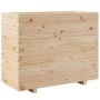 Pflanzgefäß aus massivem Kiefernholz, 90 x 40 x 72,5 cm von vidaXL, Töpfe und Pflanzgefäße - Ref: Foro24-3282594, Preis: 198,...