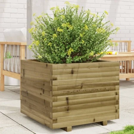 Impregnated pine wood planter 60x60x49.5 cm by vidaXL, Pots and planters - Ref: Foro24-3282523, Price: 141,65 €, Discount: %