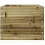 Impregnated pine wood planter 60x60x49.5 cm by vidaXL, Pots and planters - Ref: Foro24-3282523, Price: 141,65 €, Discount: %
