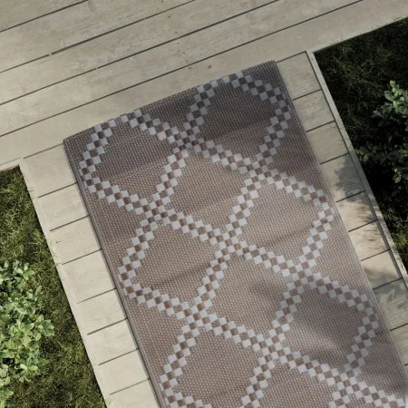 Brown PP outdoor rug 80x250 cm by vidaXL, Outdoor protectors - Ref: Foro24-317018, Price: 27,04 €, Discount: %